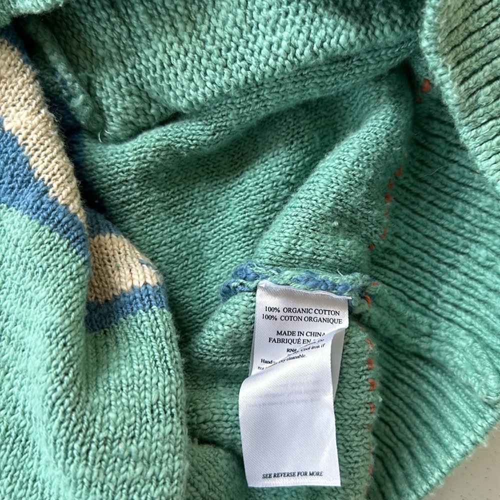 Faherty Multicolor Patterned Cardigan - Picture 10 of 15
